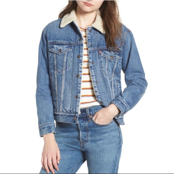 Levi’s Sherpa jean jacket